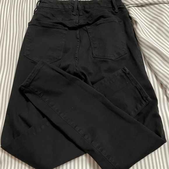 Black cropped Good American Jeans - Picture 3 of 6